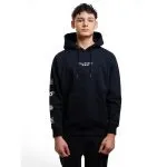 Poleron Juvenil Canguro Ride Your Life Negro Maui