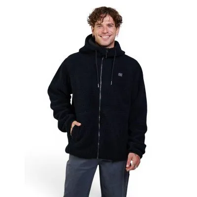 Poleron Hombre Bonded Space Negro Maui