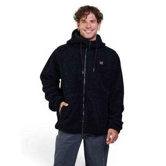 Poleron Hombre Bonded Space Negro Maui