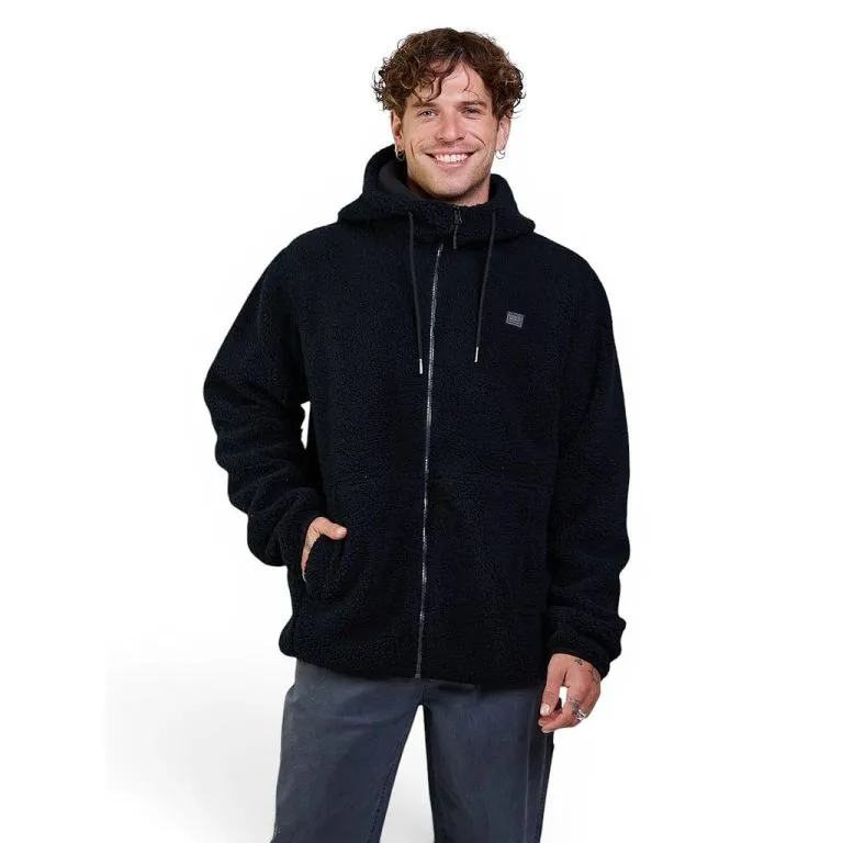 Poleron Hombre Bonded Space Negro Maui