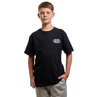 Polera Juvenil Vintage Negro Maui