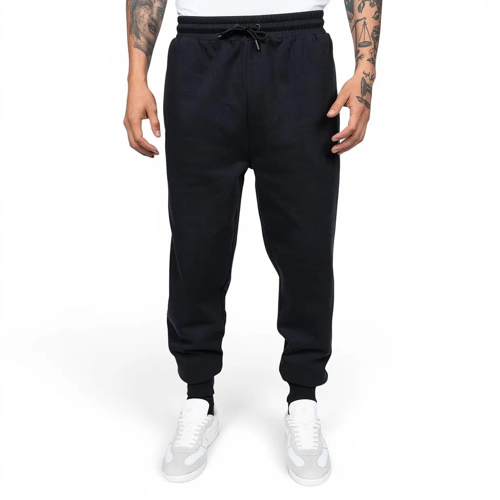 Pantalon Buzo Logo Negro Kappa