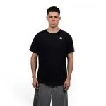 Polera Hombre Black Banda White Kappa