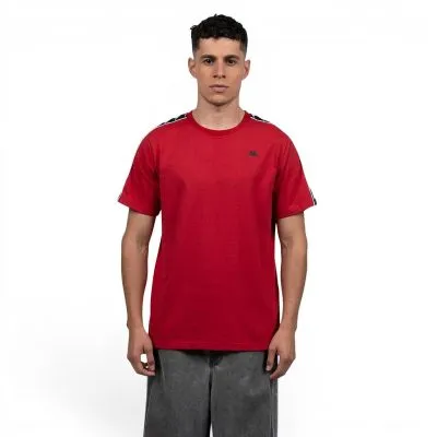 Polera Hombre Red Banda Black Kappa