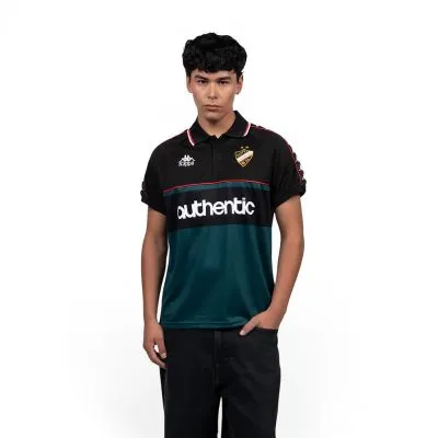 Polera Kappa Men Authentic Green Black Gold Red