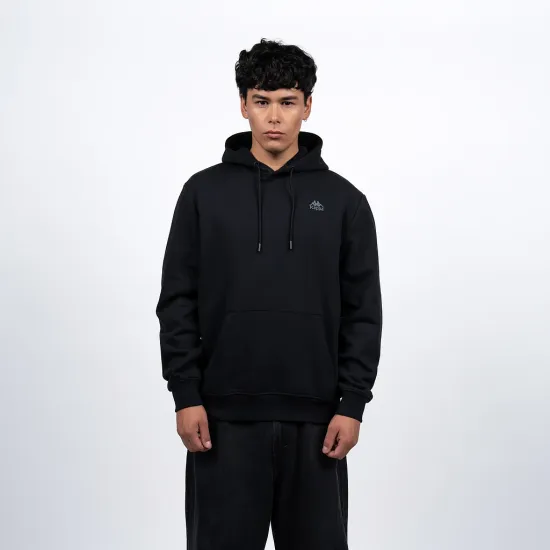 Polerón Hombre Kappa Hoddie Men Black