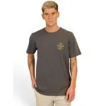 Polera Hombre Anchored Gris Oscuro Volcom