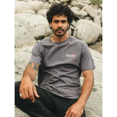 Polera Hombre Organic Impact Gris Volcom