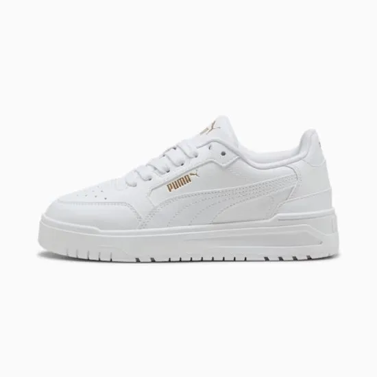 Zapatilla Shuffle Downtown Lo White White Puma