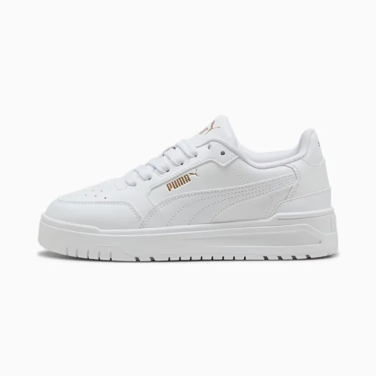 Zapatilla Shuffle Downtown Lo White White Puma