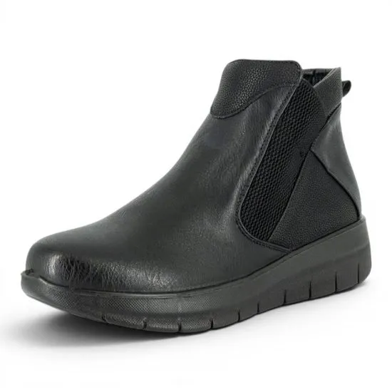 Botín Confort Mujer Selene Negro Passer