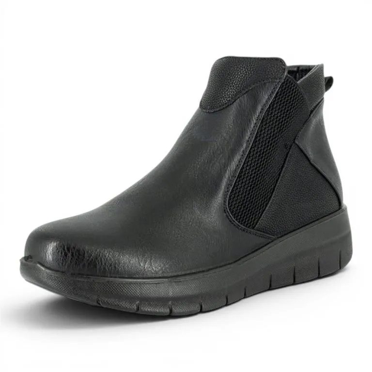 Botín Confort Mujer Selene Negro Passer