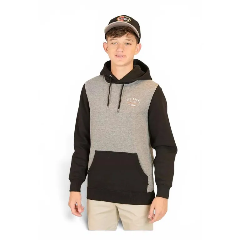 Poleron Canguro Mystic Negro Infantil Maui