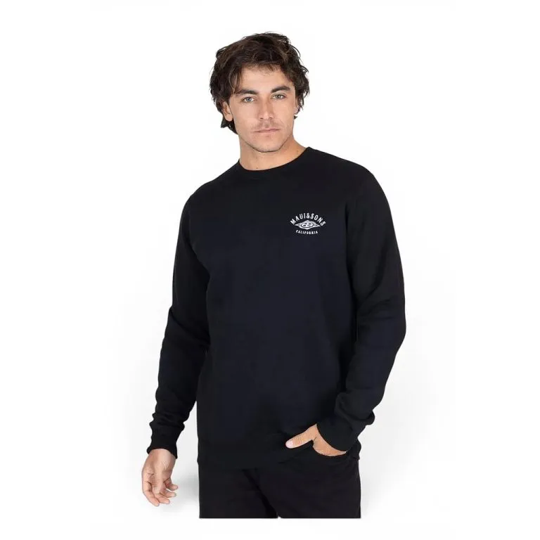 Poleron Hombre CR Chill Negro Hombre Maui