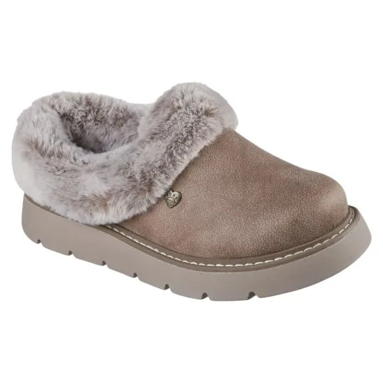 Pantufla Keepsakes Lite Cozy Blend Taupe Skechers - Imagen 2