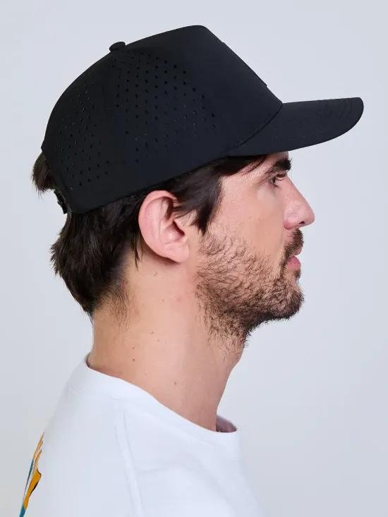 Jockey Mesh Core Negro Volcom - Imagen 2