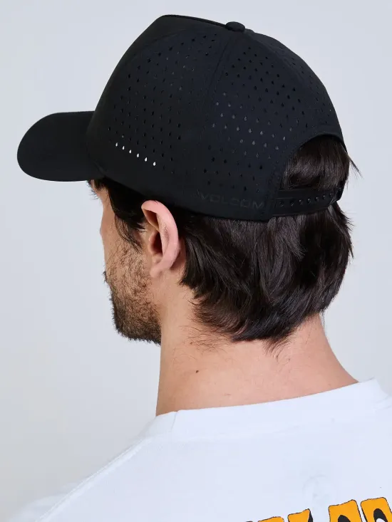 Jockey Mesh Core Negro Volcom - Imagen 3