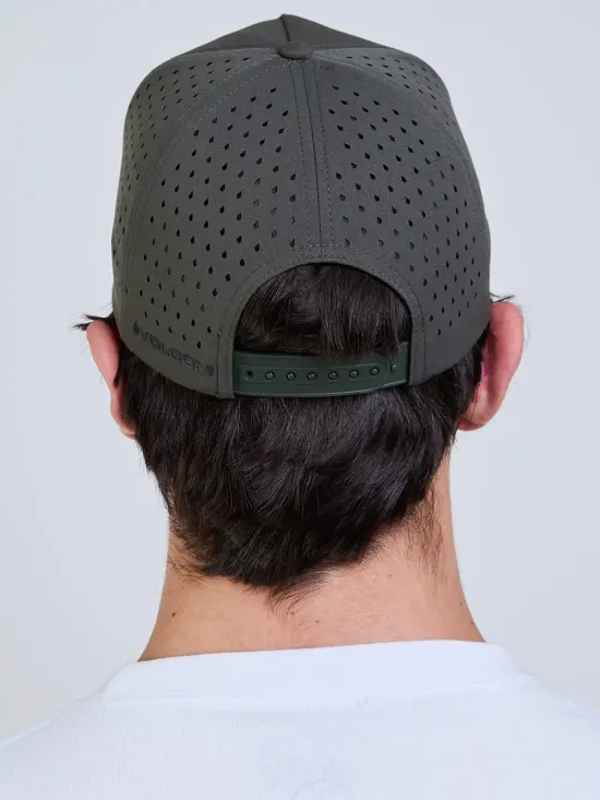 Jockey Mesh Liso Military Volcom - Imagen 3