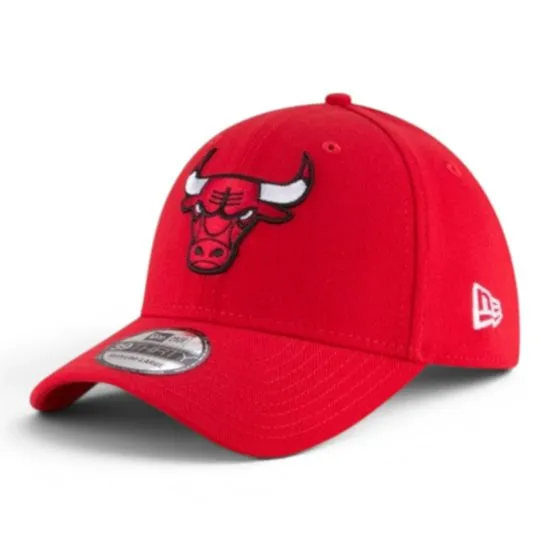 Jockey New Era 39Thirty Rojo Chicago Bulls Talla ML Team Classic - Imagen 4