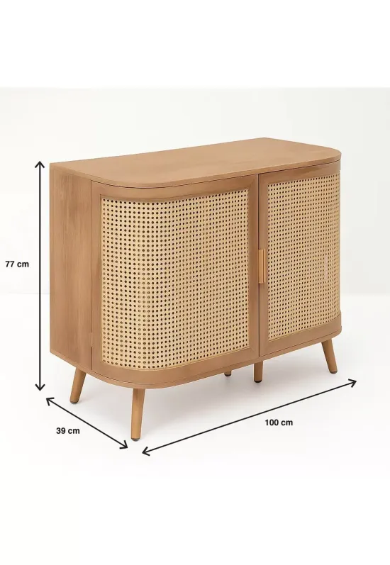 Cómoda Siena Rattan Natural Klik - Imagen 2