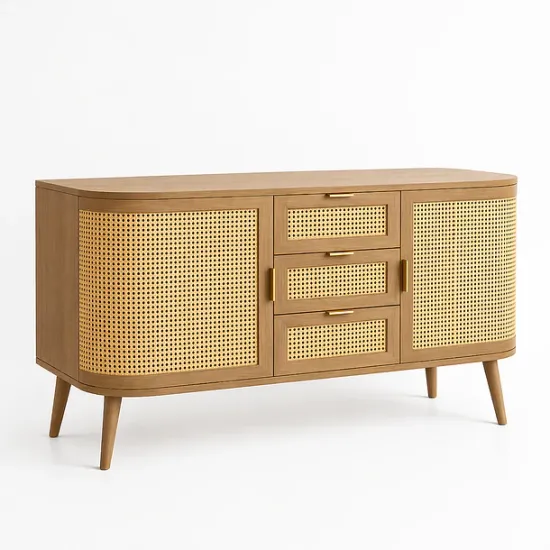 Rack de TV Siena Rattan Natural Klik - Imagen 3