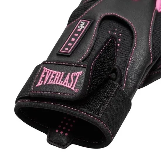 Guantes Fitness Plus Negro-Rosado Everlast - Imagen 4