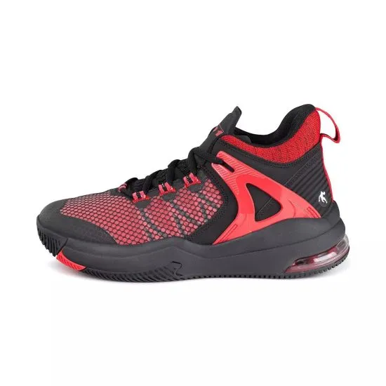 Zapatilla Basketball Hombre Turnaround Negro Rojo AND1 - Imagen 2