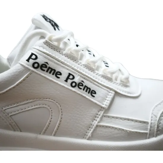 Zapatilla Chunky Blanca Mujer Poeme - Imagen 4