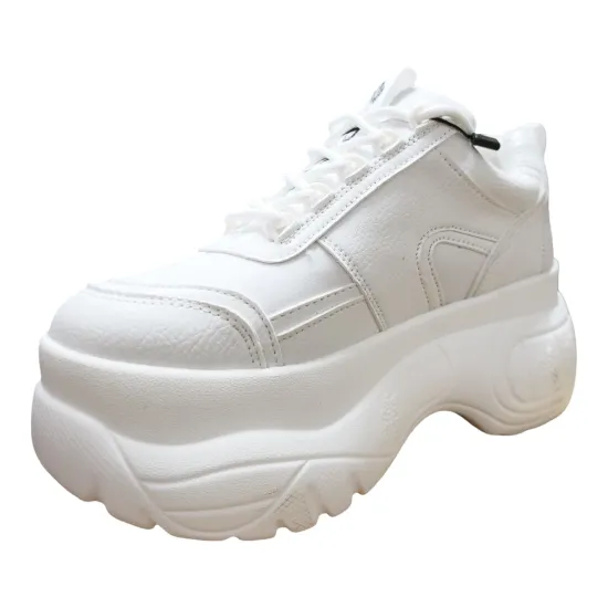 Zapatilla Chunky Blanca Mujer Poeme - Imagen 8