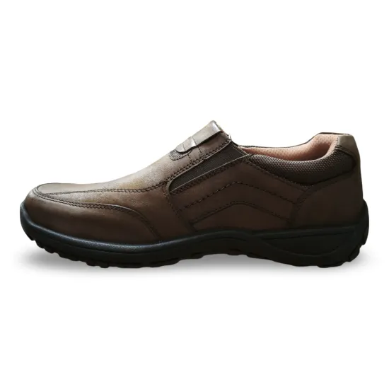 Zapato Casual Sin Cordones Hombre Texas Crazy Café Guante - Imagen 2