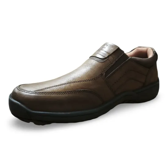 Zapato Casual Sin Cordones Hombre Texas Crazy Café Guante - Imagen 3