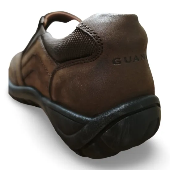 Zapato Casual Sin Cordones Hombre Texas Crazy Café Guante - Imagen 5
