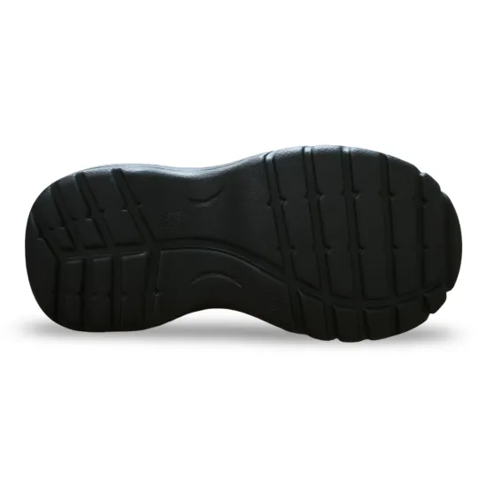 Zapatilla Urbana Plataforma Negra Mujer Poeme - Imagen 2