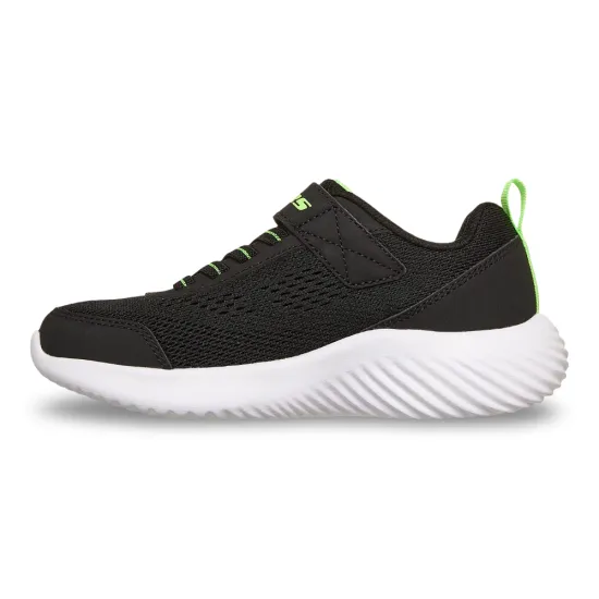 Zapatilla Niño Bounder Quantarun Black Skechers - Imagen 4