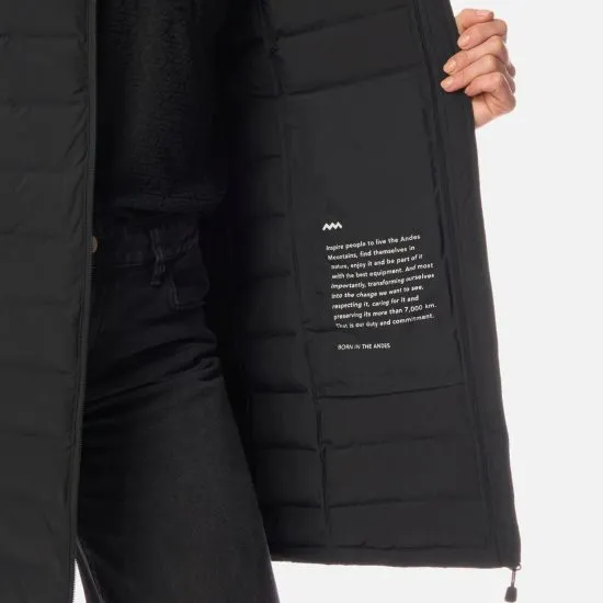 Chaqueta Snowmass Long Steam-pro Hoody Jacket Negro Lippi - Imagen 7
