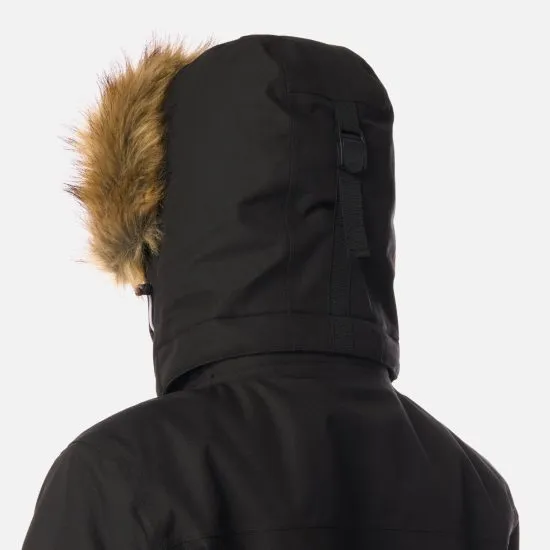 Chaqueta Mujer Roble B-Dry Hoody Jacket Melange Negro Lippi - Imagen 9