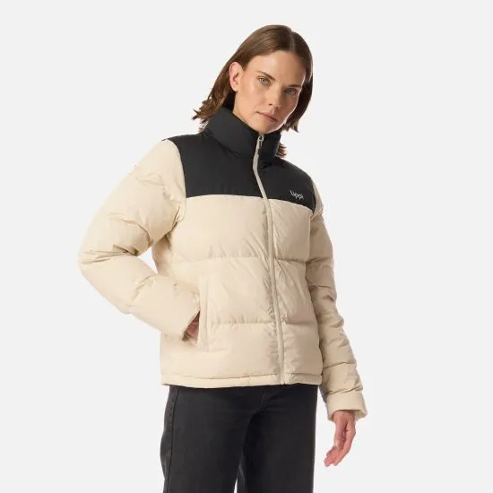 Chaqueta Mujer Urban Down Jacket Crema Lippi - Imagen 2