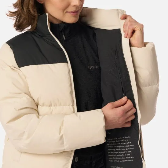 Chaqueta Mujer Urban Down Jacket Crema Lippi - Imagen 8
