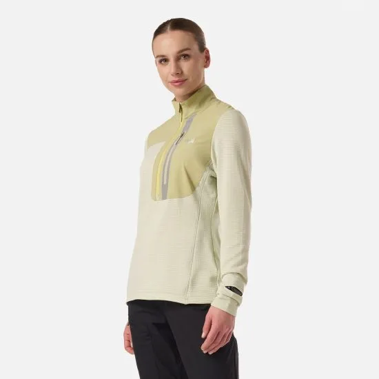 Poleron mujer Karova Nano-F 14 Zip Verde Claro Lippi - Imagen 3