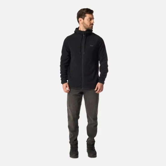 Polar Hombre Stripes Nano-F Full Zip Hoody Negro Lippi - Imagen 2