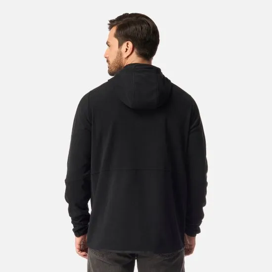 Polar Hombre Stripes Nano-F Full Zip Hoody Negro Lippi - Imagen 4