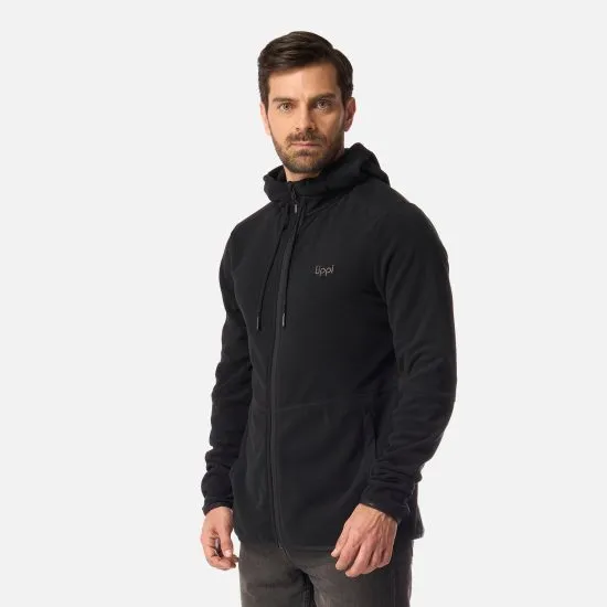Polar Hombre Stripes Nano-F Full Zip Hoody Negro Lippi - Imagen 5