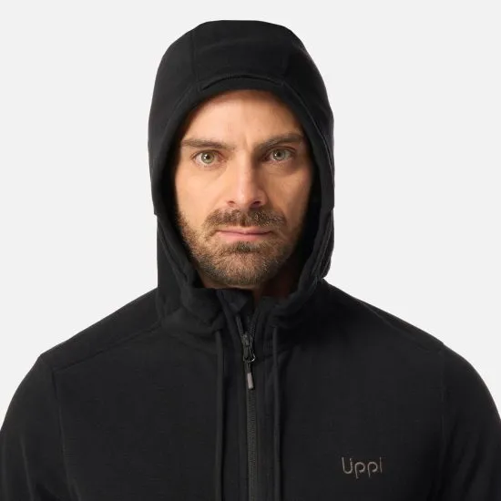 Polar Hombre Stripes Nano-F Full Zip Hoody Negro Lippi - Imagen 6