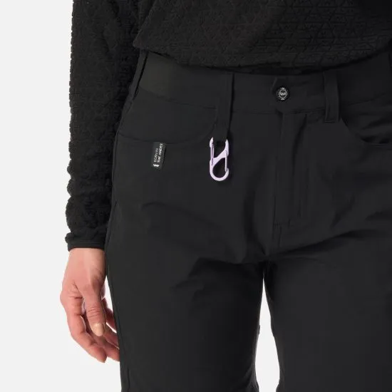 Pantalon Mujer Lennox Q-Dry Mix-2 Pants Negro Lippi - Imagen 3