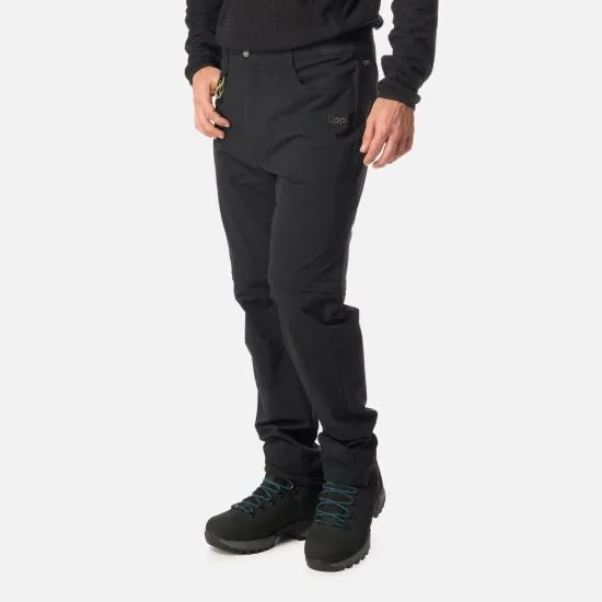 Pantalon Hombre Lennox Q-Dry Mix-2 Pants Negro lippi - Imagen 2