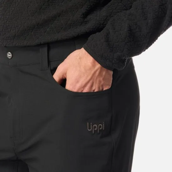Pantalon Hombre Lennox Q-Dry Mix-2 Pants Negro lippi - Imagen 4