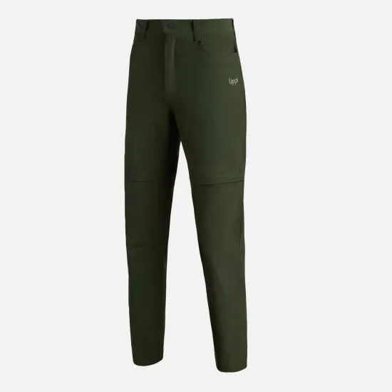 Pantalon Hombre Blacklash Q-Dry Mix-2 Pants Verde Militar Lippi - Imagen 2