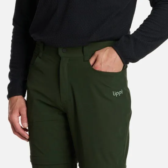 Pantalon Hombre Blacklash Q-Dry Mix-2 Pants Verde Militar Lippi - Imagen 4