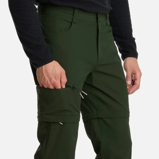 Pantalon Hombre Blacklash Q-Dry Mix-2 Pants Verde Militar Lippi - Imagen 5