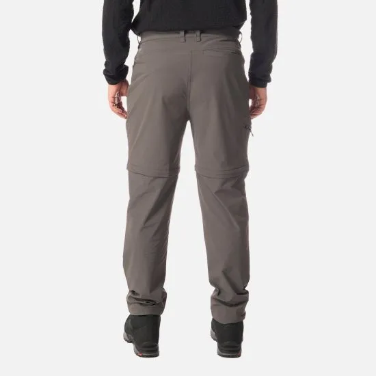 Pantalon Hombre Blacklash Q-Dry Mix-2 Pants Gris Medio Lippi - Imagen 2